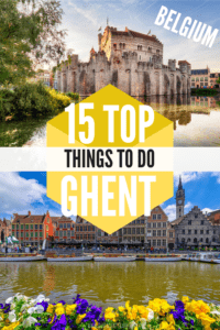 Top things to do in Ghent Pinterest Pin