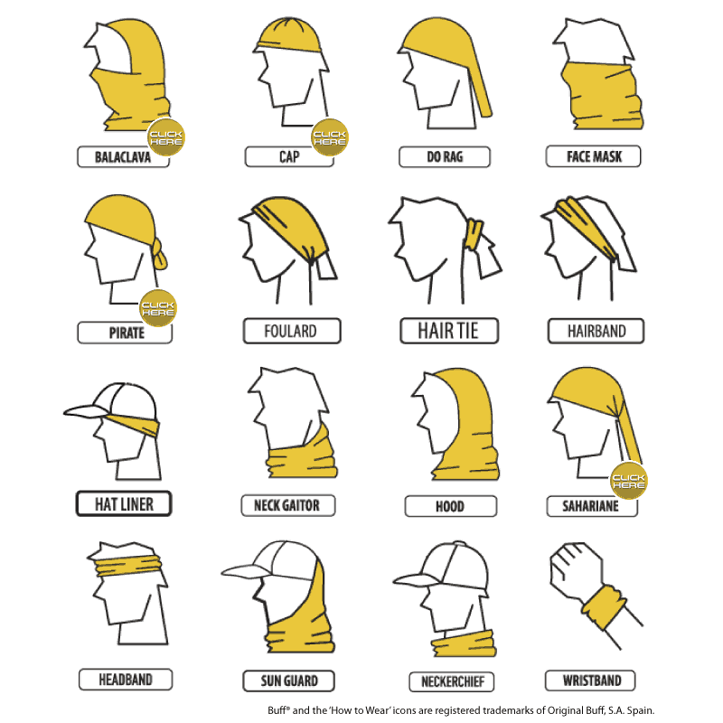 How To Wear A Buff Headwear (Including 16 Easy Styles!) How To Wear A Buff Headwear (Including 16 Easy Styles!)