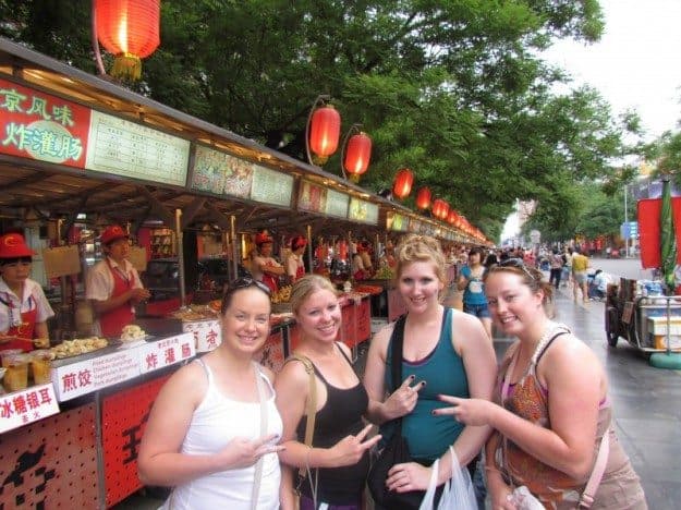 Wangfujing Night Market Beijing