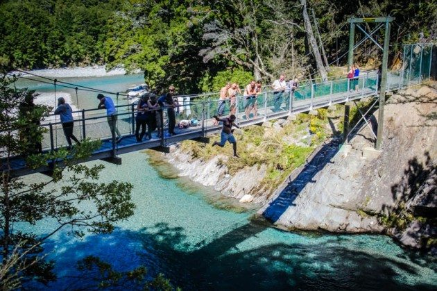 Blue Pools Track- New Zealand