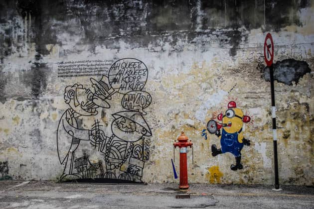 Georgetown Street Art Penang Malaysia