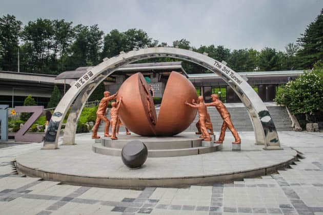 Peace Statue DMZ South Korea