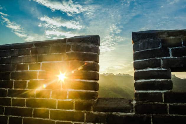 Great Wall Jinshanling Sunrise Divergent Travelers