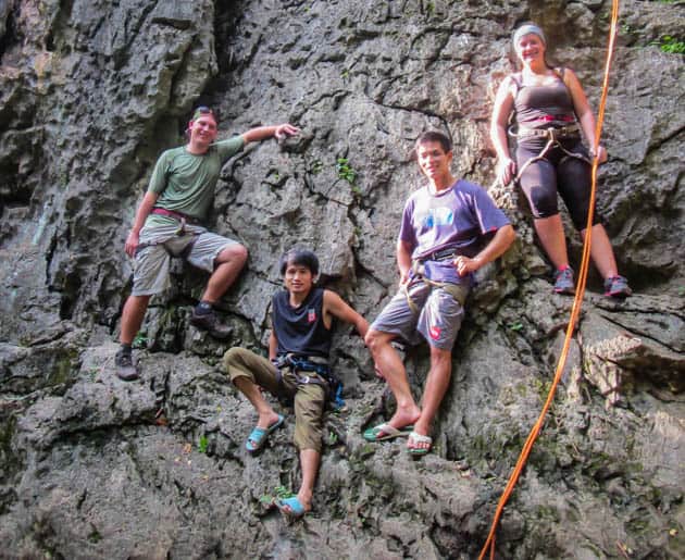 Rock climbing 101 Yangshuo China