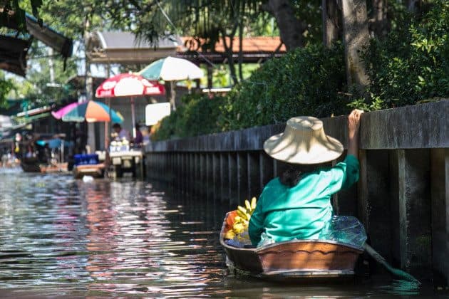Damnoen Saduak floating Market Thailand Photos