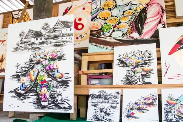 Damnoen Saduak Floating Market Thailand Photos