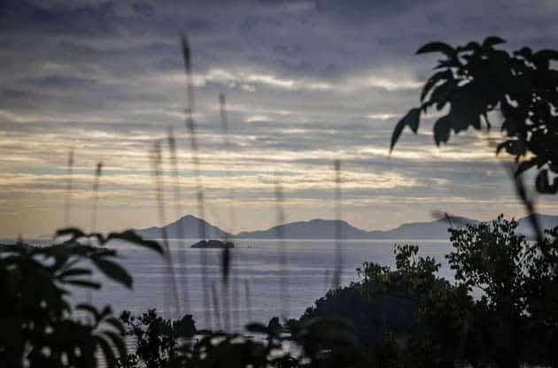 Bususanga Island sunrise Philippines Photos