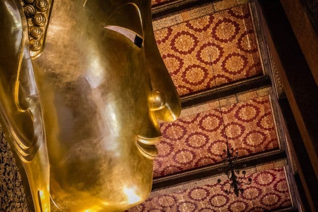 Wat Pho Reclining Buddha Bangkok Thailand Photos