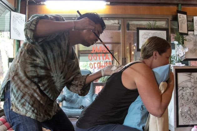 Getting A Bamboo Tattoo in Thailand Getting A Bamboo Tattoo in Thailand
