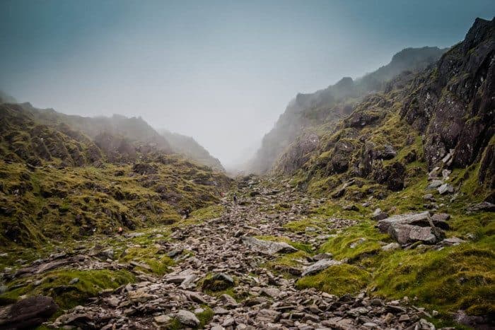 Devils Ladder Carrauntoohill Mountain Ireland