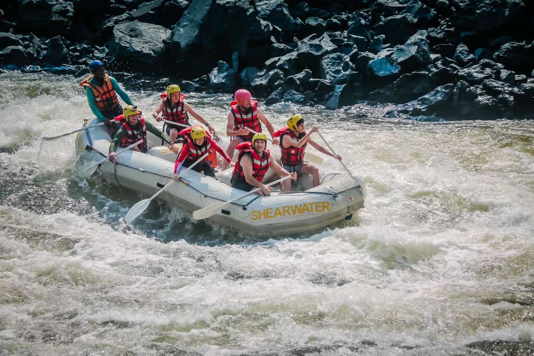 White Water Rafting the Zambezi River in Zimbabwe Divergent Travelers