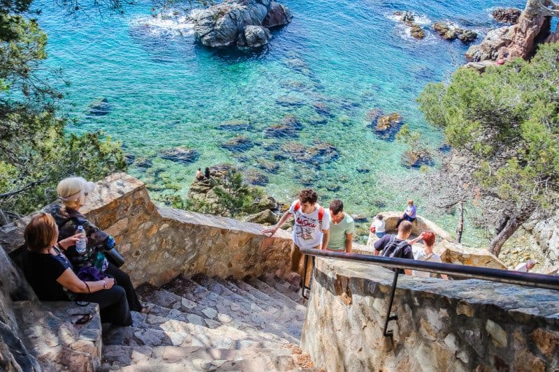 Hiking Camino de Ronda From Lloret to Tossa
