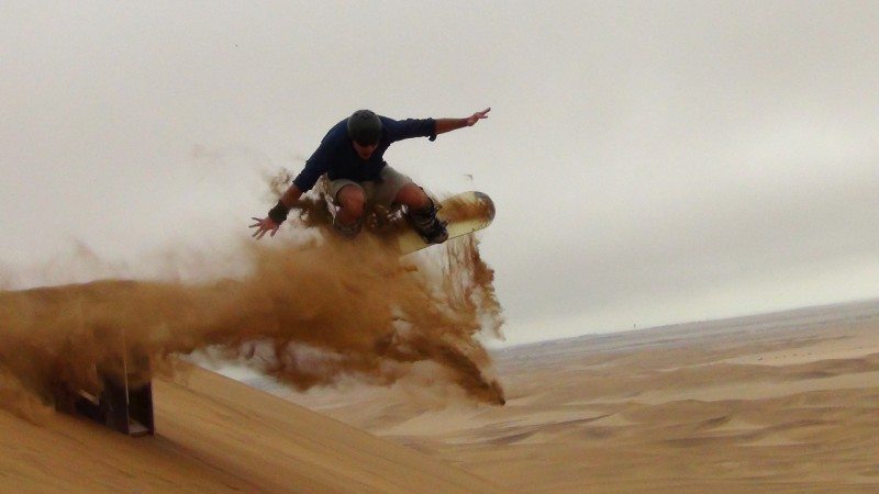 Sandboarding Namibia Travel Insurance
