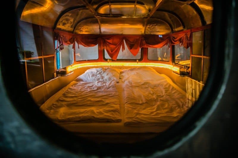 Camping in Berlin Germany