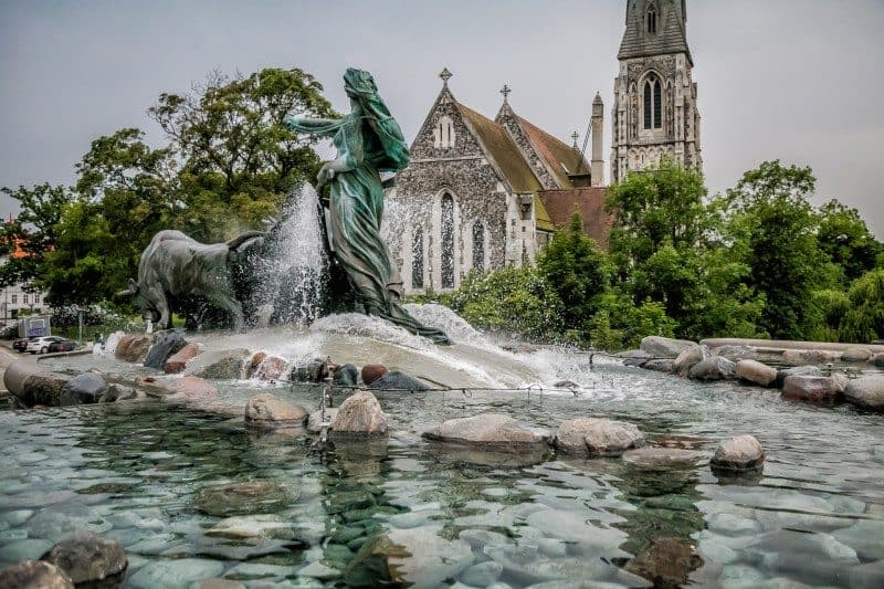 Gefionspringvandet - things to do in Copenhagen Denmark