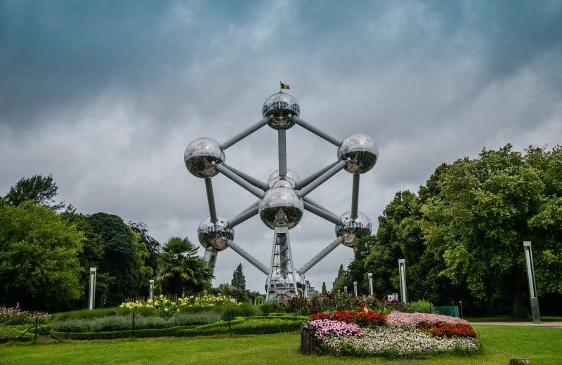 Atomium in Brussels Belgium
