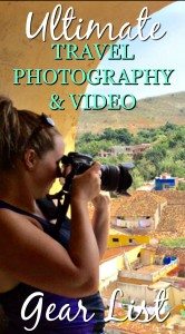 Ultimate Travel Photography Gear List