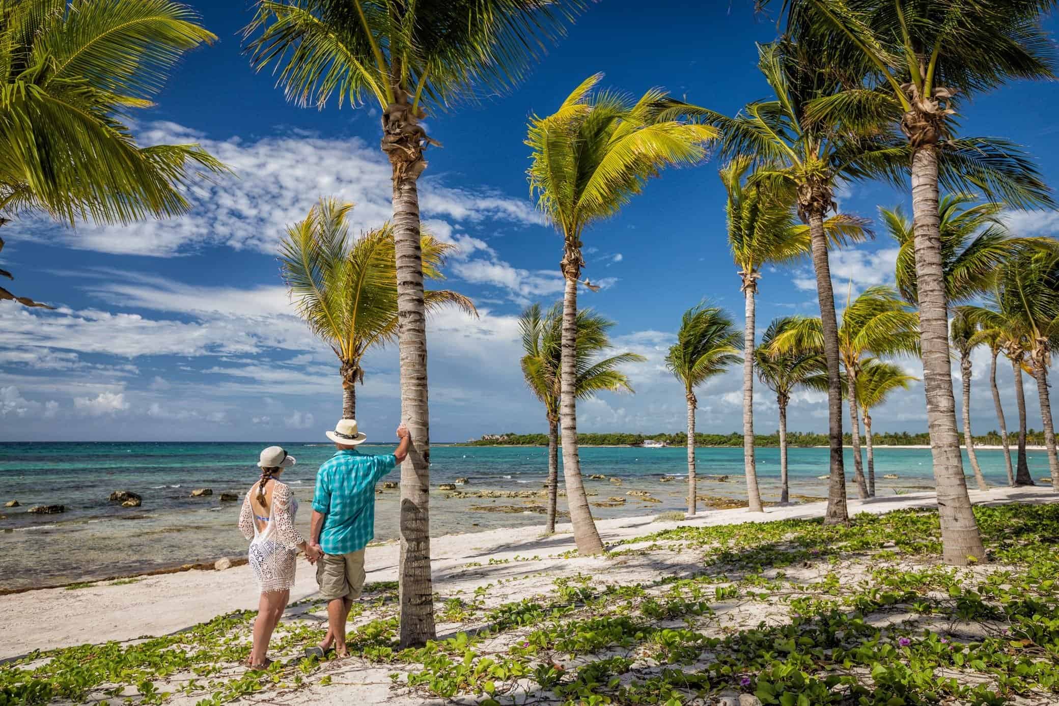 Lina & David Stock at the Barcelo Maya Grand Resort in Cancun, Mexico