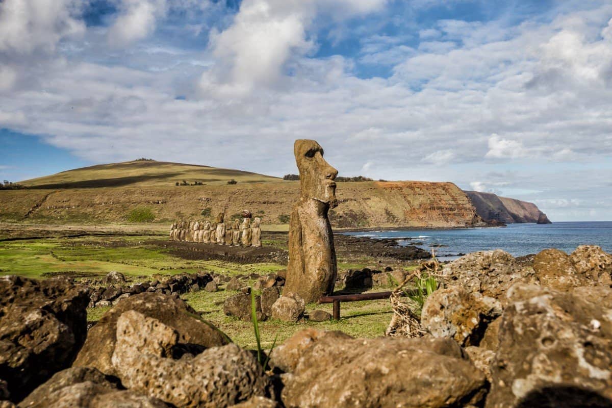 Easter Island Heads - Lina Stock