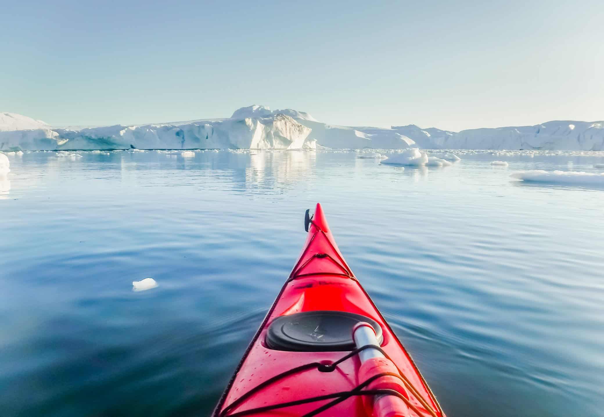 Greenland kayaking - Ilulissat - Lina Stock