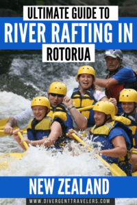 White Water Rotorua Rafting: Kaituna River 7 Meter Waterfall!
