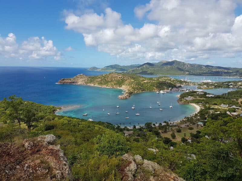 Shirley Heights overlook in Antigua - Caribbean