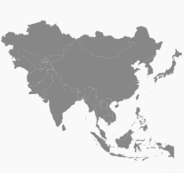 Asia Travel Map