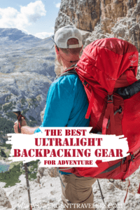 Best ultralight Backpacking Items