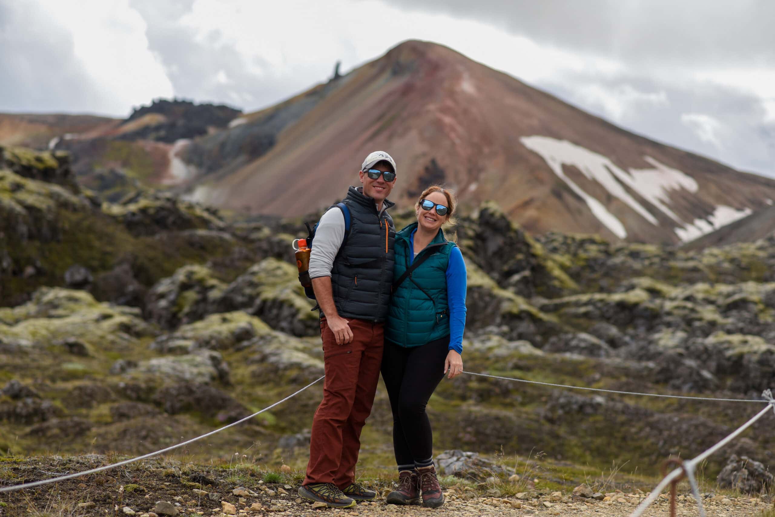 David and Lina Stock in Iceland