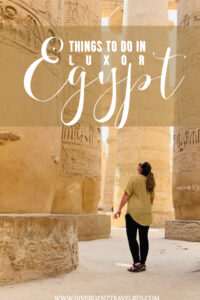 EPIC THINGS TO DO IN LUXOR, EGYPT