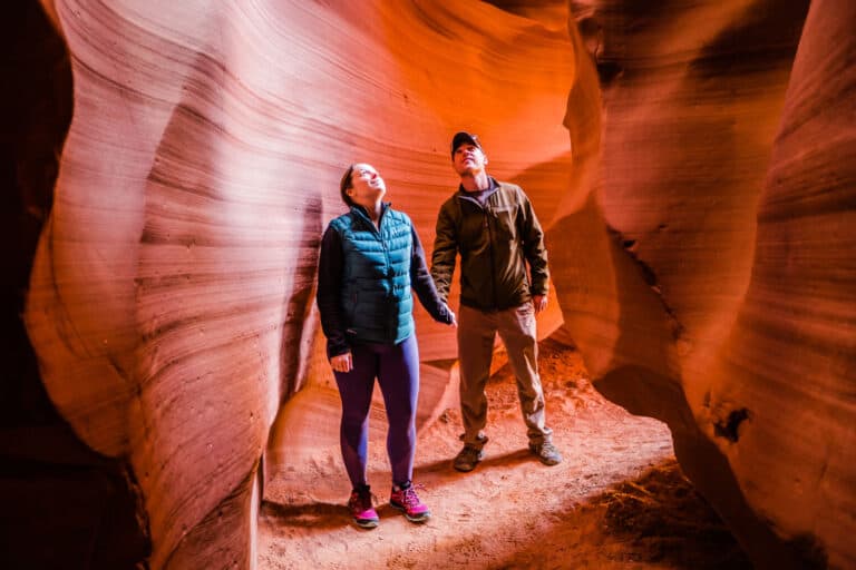 Lina & David Stock at Antelope Canyon