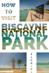How to visit Biscayne National Park in Florida by America's Adventure Couple Lina and David Stock jr of Divergent Travelers Adventure Travel Blog.