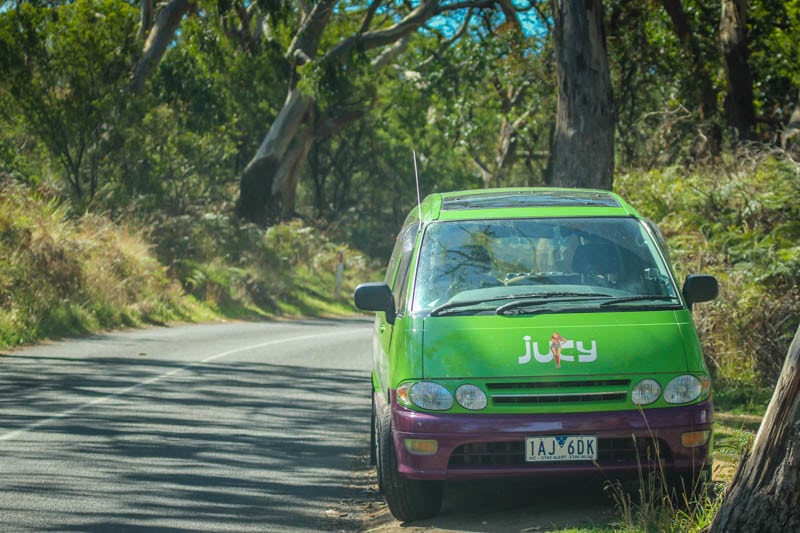 Campervan in Australia