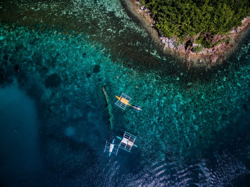 Lusong Gun boat shipwreck auf den Philippinen