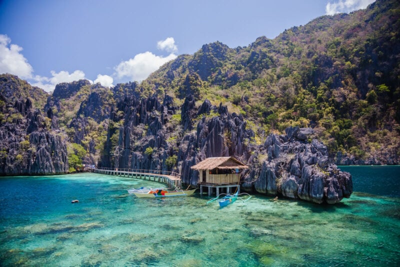 Coron Island, Palawan, Filippinerna