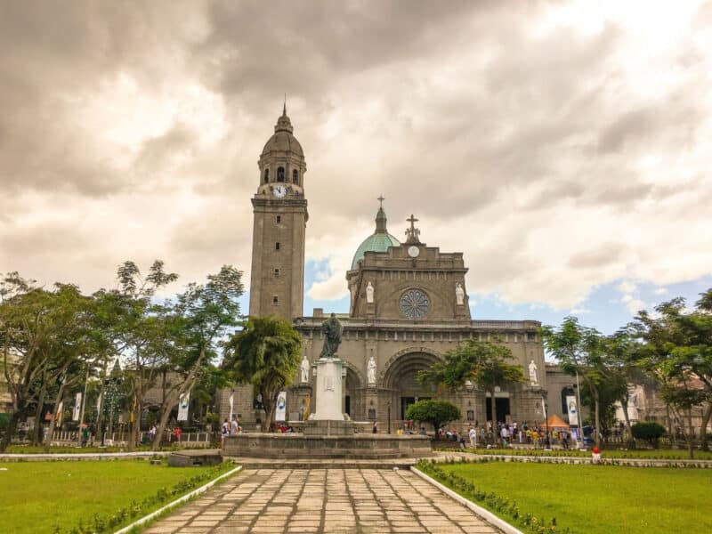 Manila Cathedral -things to do in the Philippines
