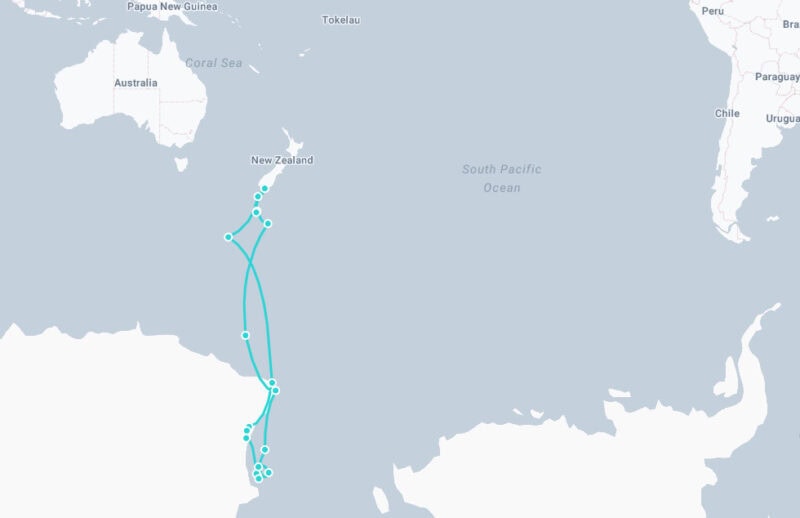 Ross Sea Antarctica Trip Map - Divergent Travelers