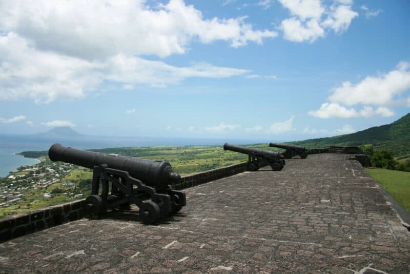 Brimstone Hill Fortress in St Kitts