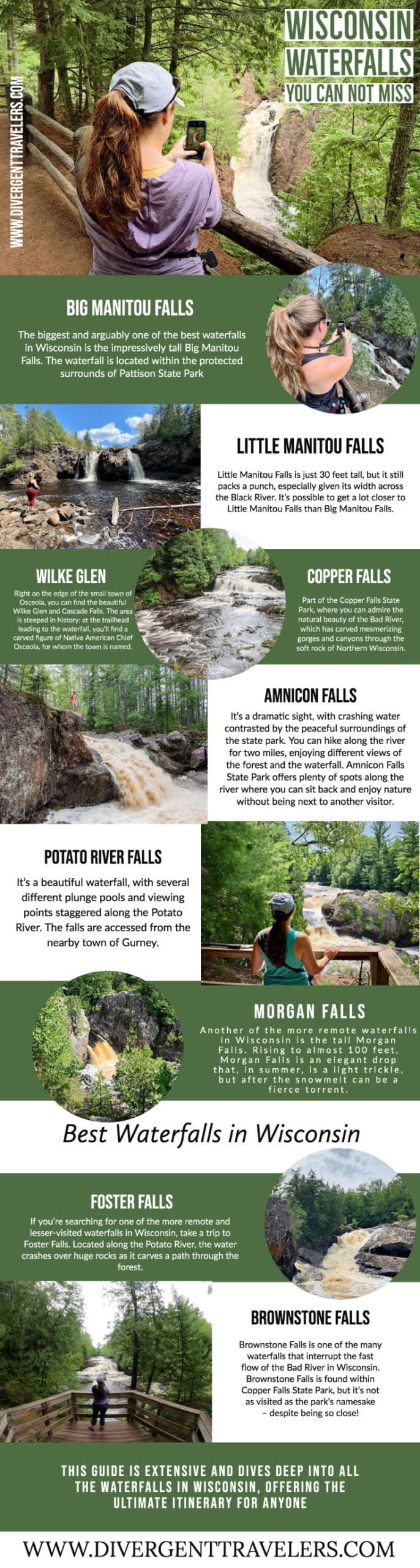 15 Amazing Waterfalls in Wisconsin & Where to Find Them