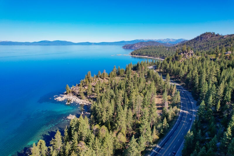 Reno to Lake Tahoe Loop Road Trip in Nevada