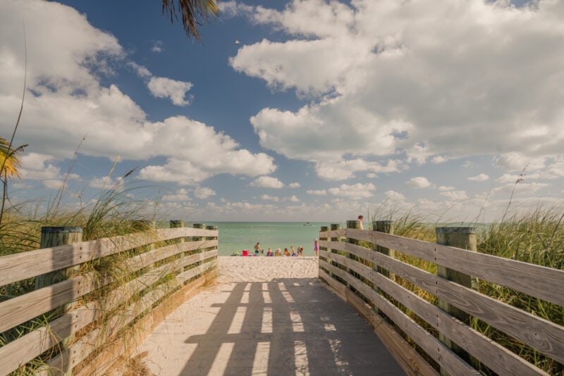 Beach in Key West Florida