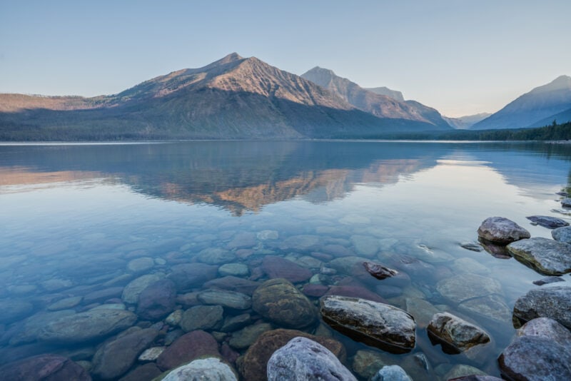 Lake McDonald in Glacier National Park