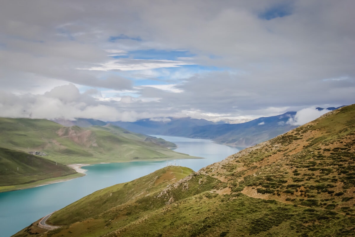 Sacred Yamdrok Lake of Tibet