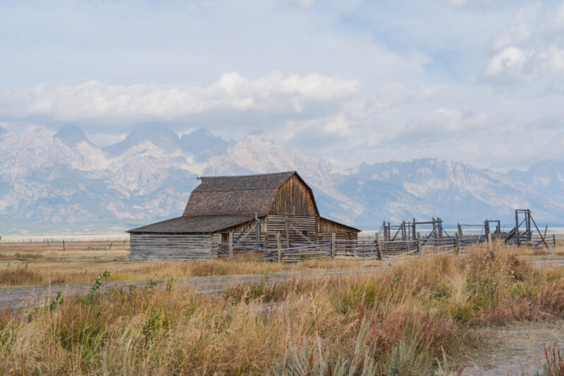 Mormon Barn in Grand Teton National Park