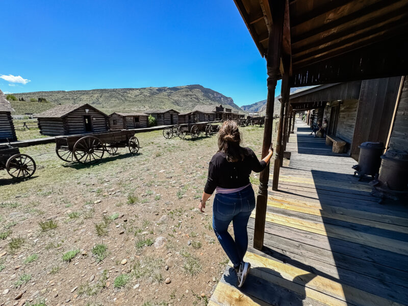 Lina Stock at Old Trail Town - Things to do in Cody, Wyoming