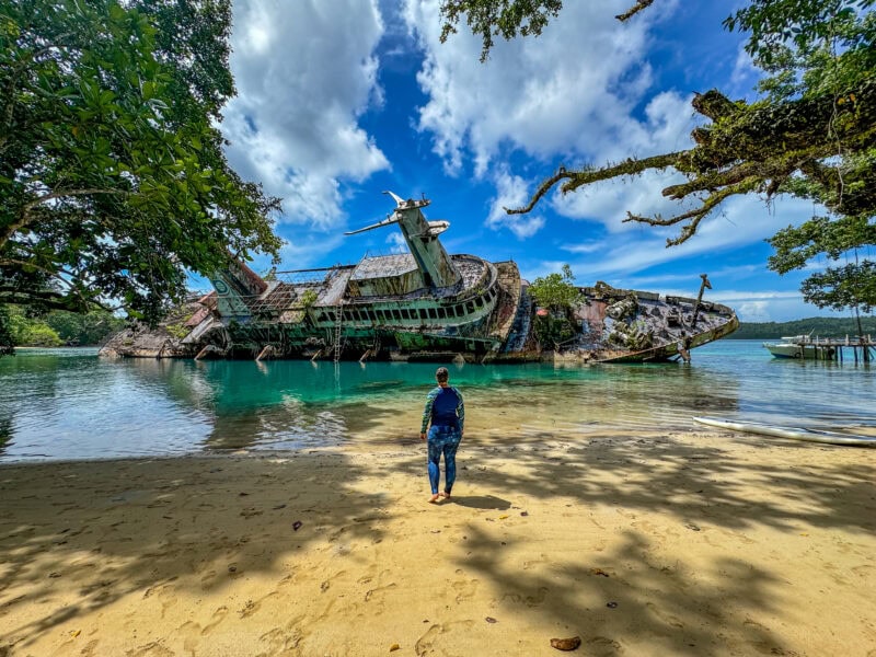 Lina Stock at Roderick Bay - Solomon Islands Tourism