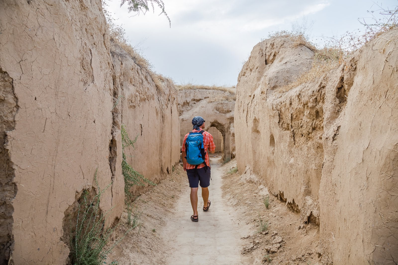 David Stock at Nissa, Turkmenistan
