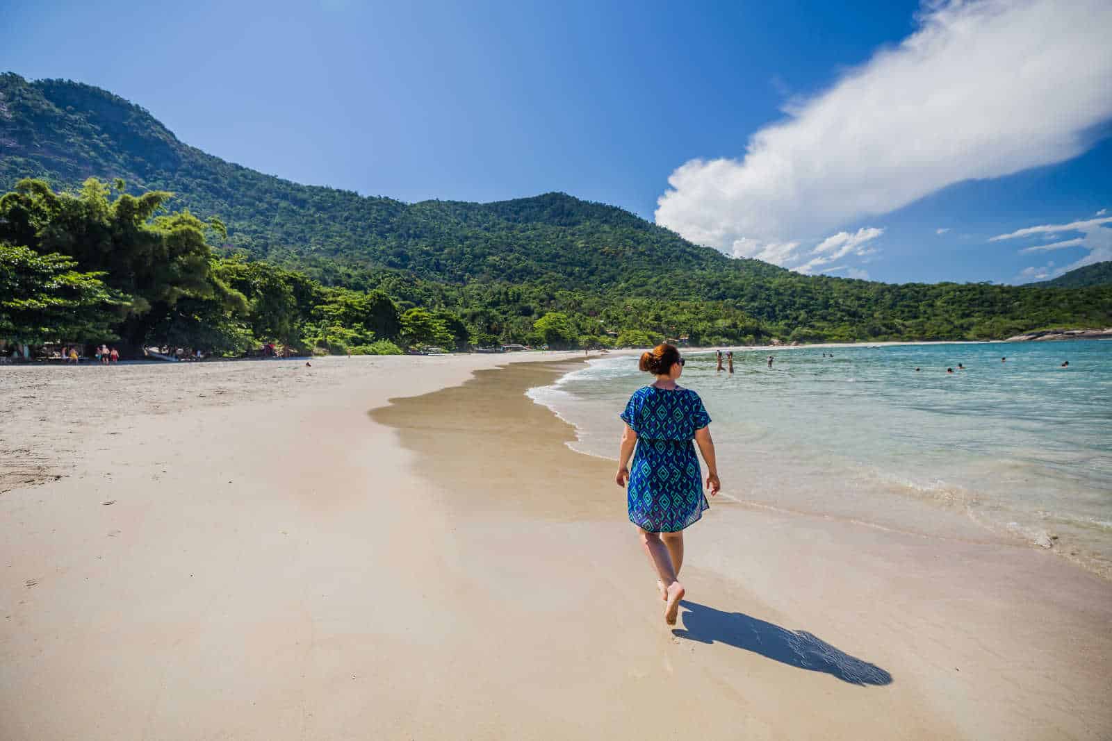 Lina Stock in Ilha Grande Brazil