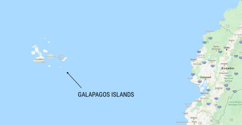 Galapagos Islands Map