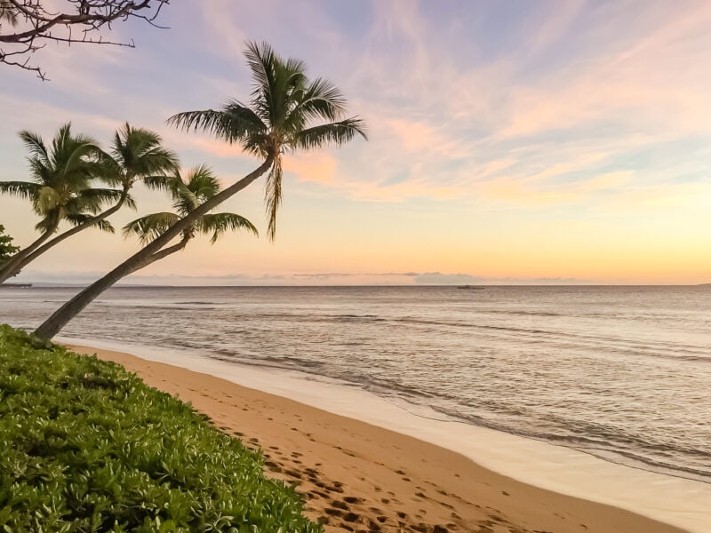 Beach in Lanai, Hawaii